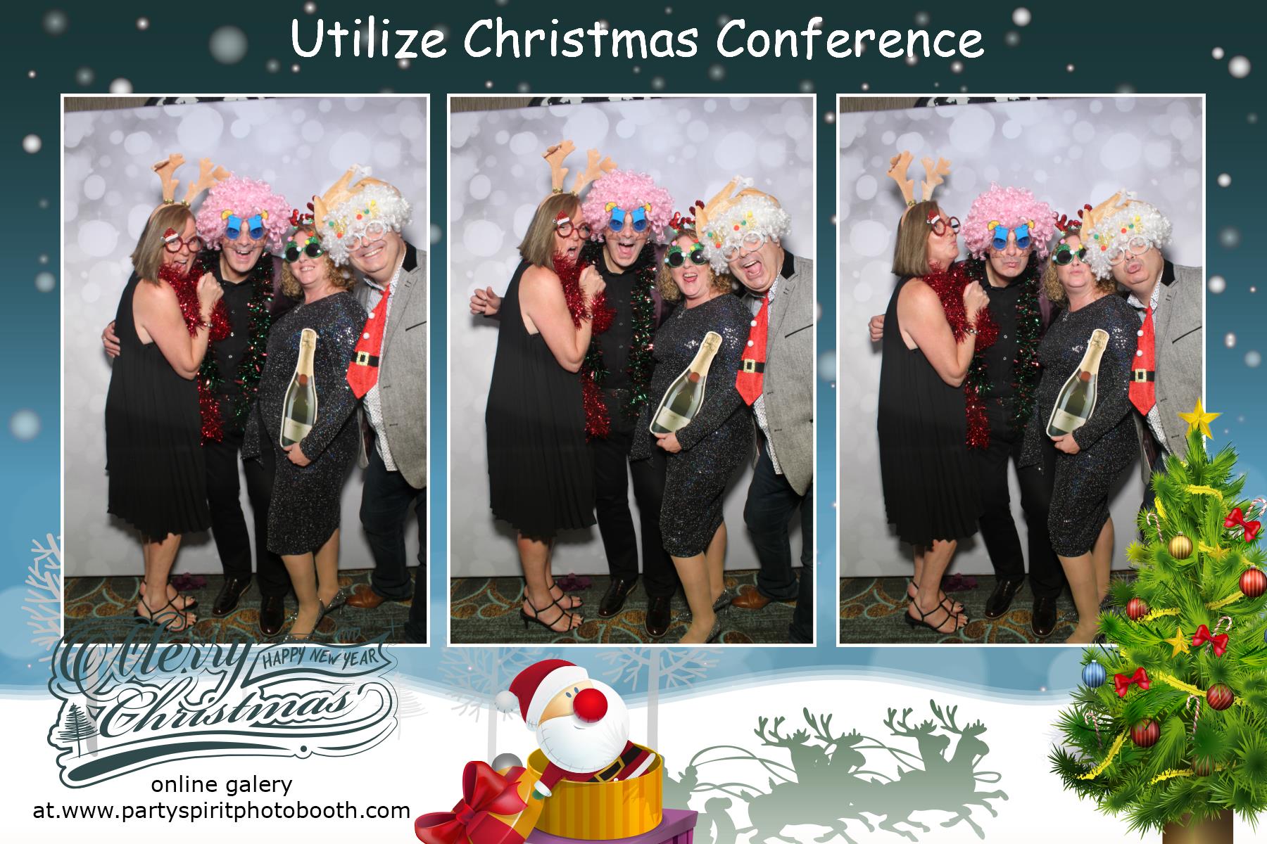 Utilize Christmas Conference | View more photos from the event at gallery.partyspiritphotobooth.com/u/PartySpiritPhotoBooth/Utilize-Christmas-Conference